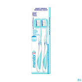 meridol Brosse à Dents Gencives Souple 2 pièces